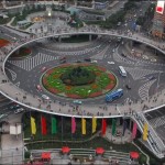 Pedestrian Circle Bridge in China