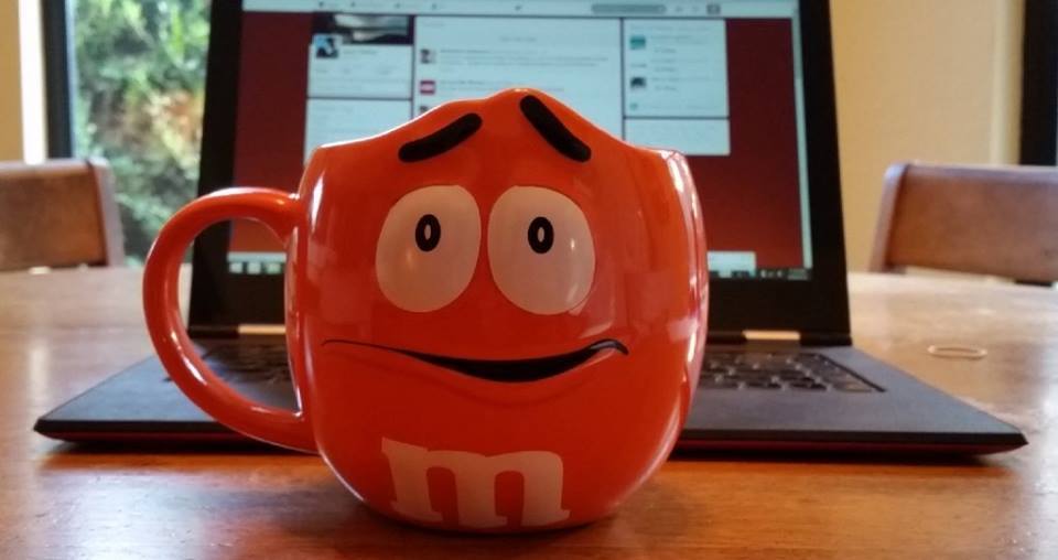 Coffee mugs, M&M's-2