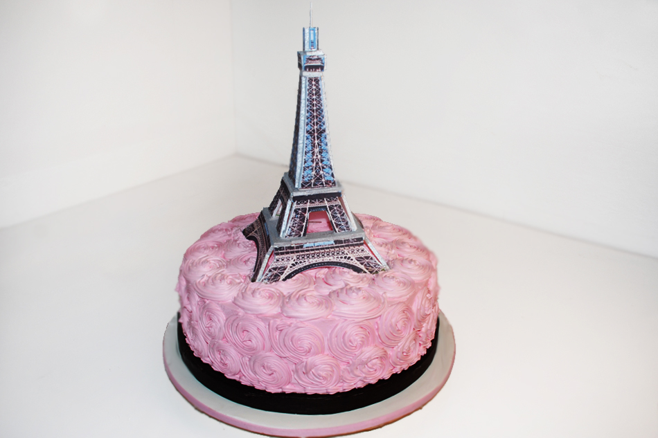 Eiffel Tower Cake