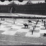 Human Chess In 1924, St. Petersburg, Russia