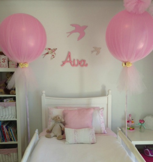 Balloon with Tulle