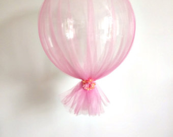 Creative Idea, Balloon With Tulle