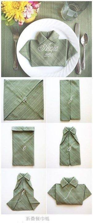 DIY Napkin Fold4