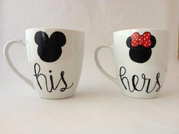 Mickey & Minnie Coffee Mugs3