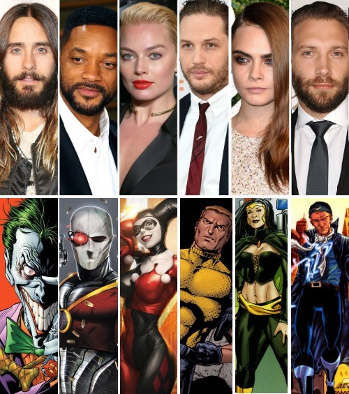 Warner Bros announced their Suicide Squad cast lineup