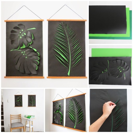 DIY Paper Wall Art