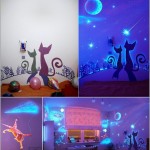 When The Lights Go Out, Glowing Murals Turn Rooms Into..
