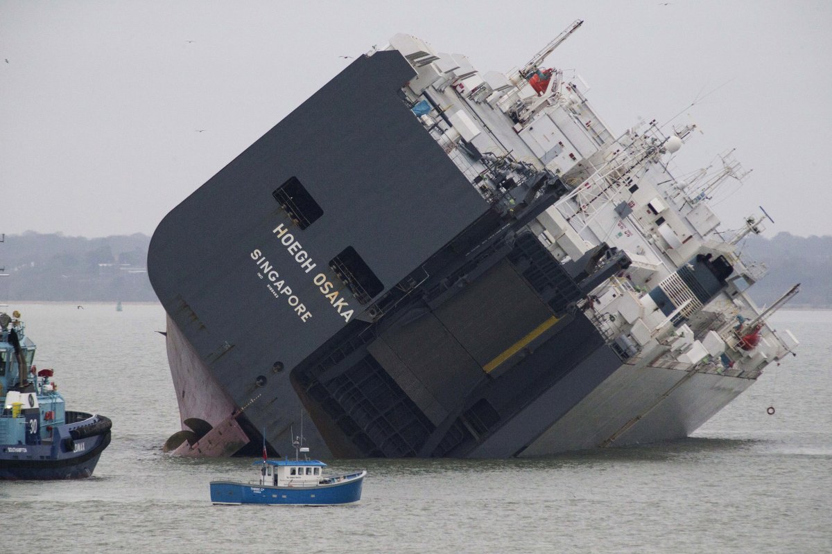 Nearly $53 Million Worth Of Luxury Cars May Be Scrapped From Tilted Cargo Ship