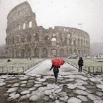 Snowy Rome