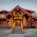 Stunning Mountain Log Home