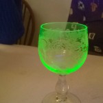 “My Grandparents Own A Set Of Glassware From 1911 That Is Made With Uranium. When Exposed To UV Light, It Glows Green”