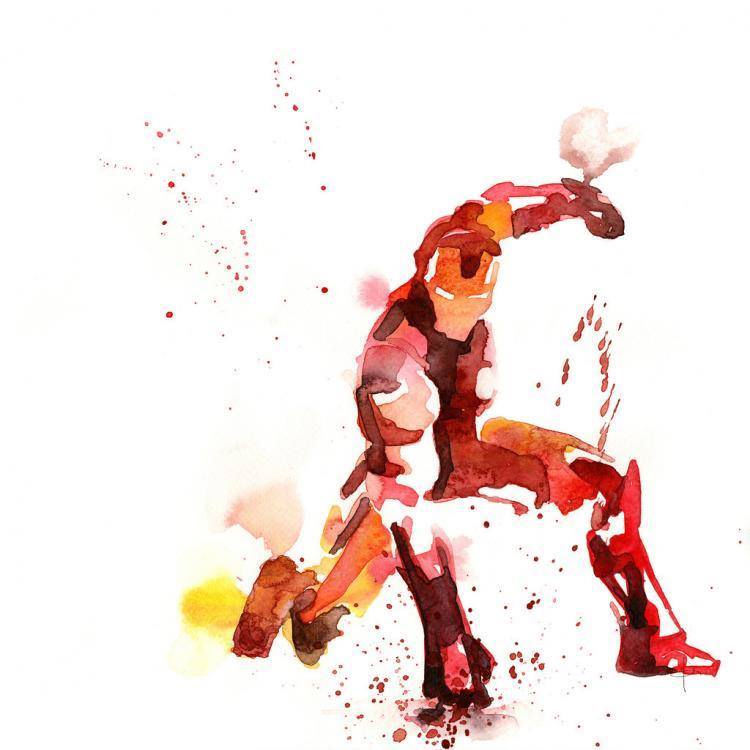 Amazing Watercolor Superheroes8