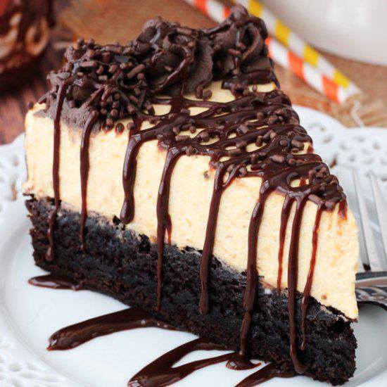 Chocolate Brownie Cheesecake