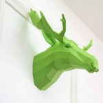 Art: Geometric Paper Animal Sculptures