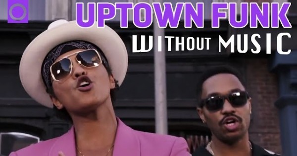 Mark Ronson ft. Bruno Mars – Uptown Funk (withoutmusic)