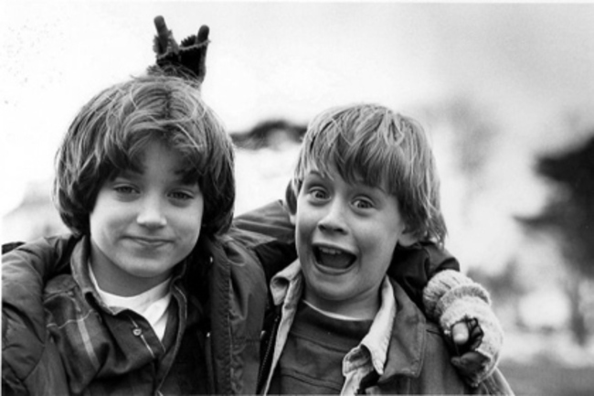 Elijah Wood and Macaulay Culkin