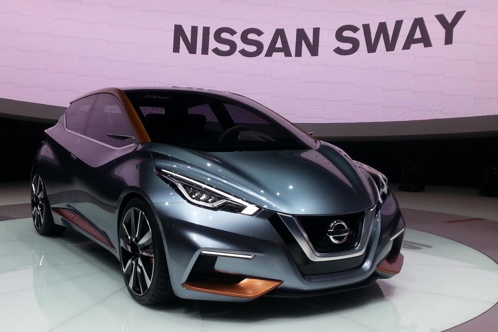 Geneva Motor Show 2015 nissan sway