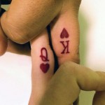 Matching Couple Tattoos