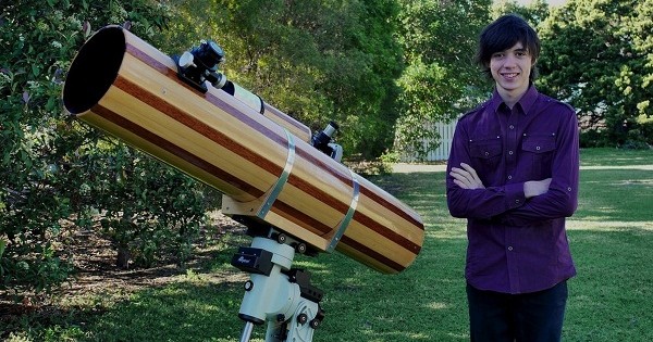 The 18-year-old Loves Space So Much He Has Built His Own Telescopes, See Pictures.