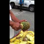 How To Prepare A Pineapple In 70 Seconds