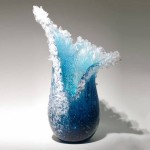 Ocean Wave Vases By Hawaiian Artist