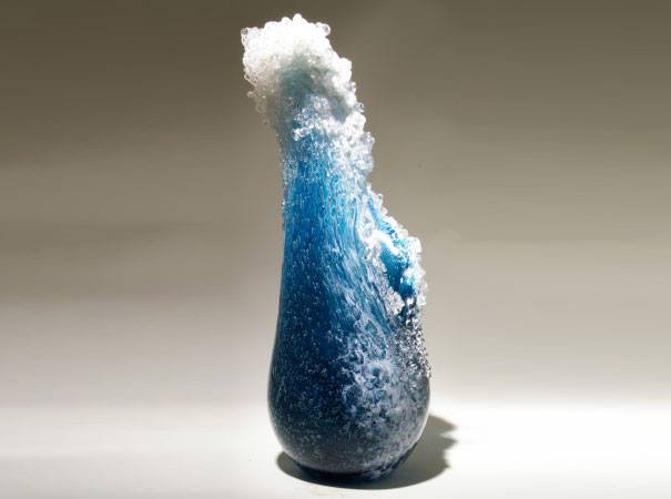 Ocean Wave Vases By Hawaiian Artist5