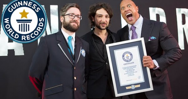Selfie Guinness World Record Smashed By The Rock