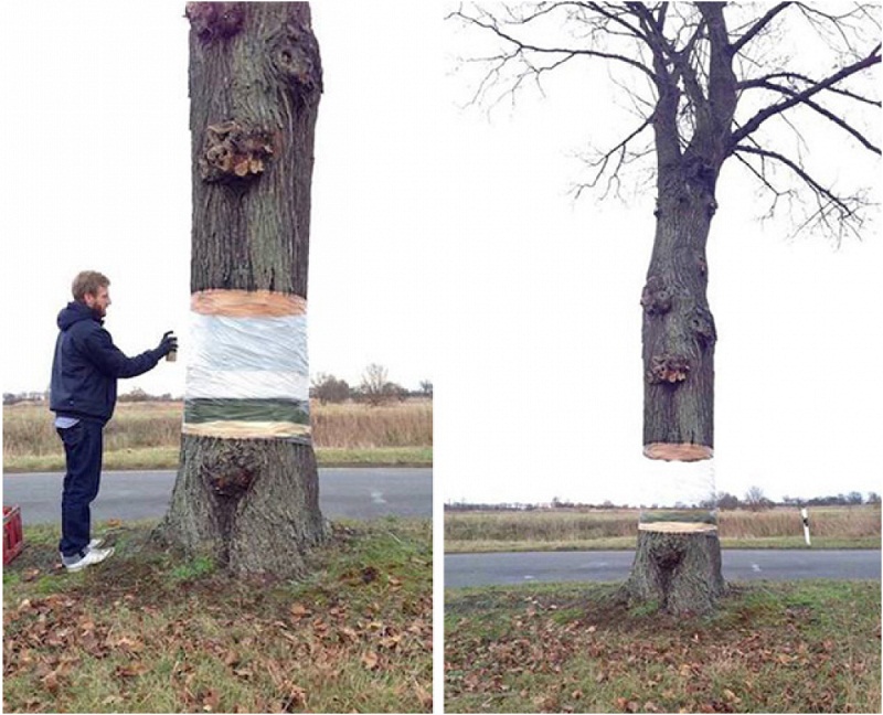 Art – Illusion tree