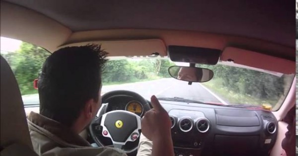 Ferrari Test Drive – Almost Crash A F430
