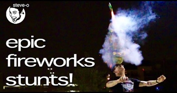 Fireworks Stunts – Steve-O