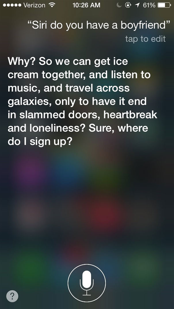 Hilariously Answers From Siri