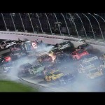 NASCAR Driver Smashes Into Fence At 200mph And Walks Away From Scary Wreck