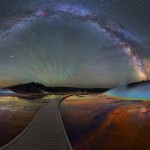 The Milky Way Over Yellowstone, Amazing
