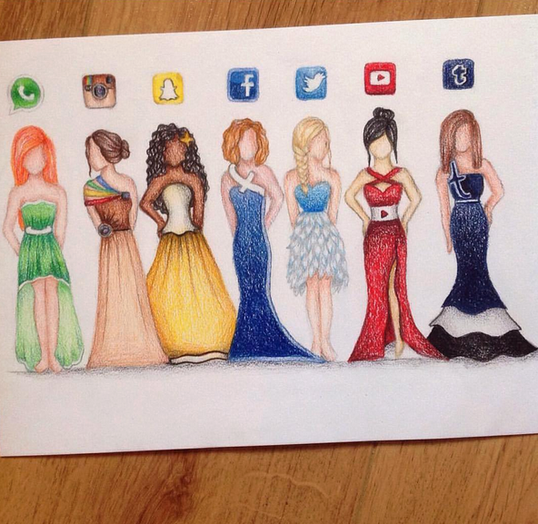Social Media Dresses