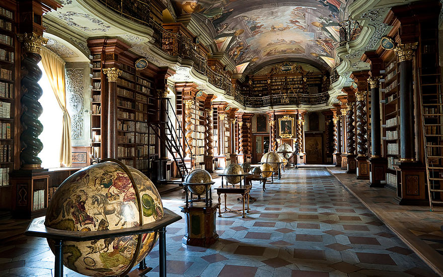 The World’s Most Beautiful Library Is In Prague, Czech Republic4