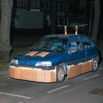 Someone’s Going Round Pimping Strangers’ Rides With Cardboard